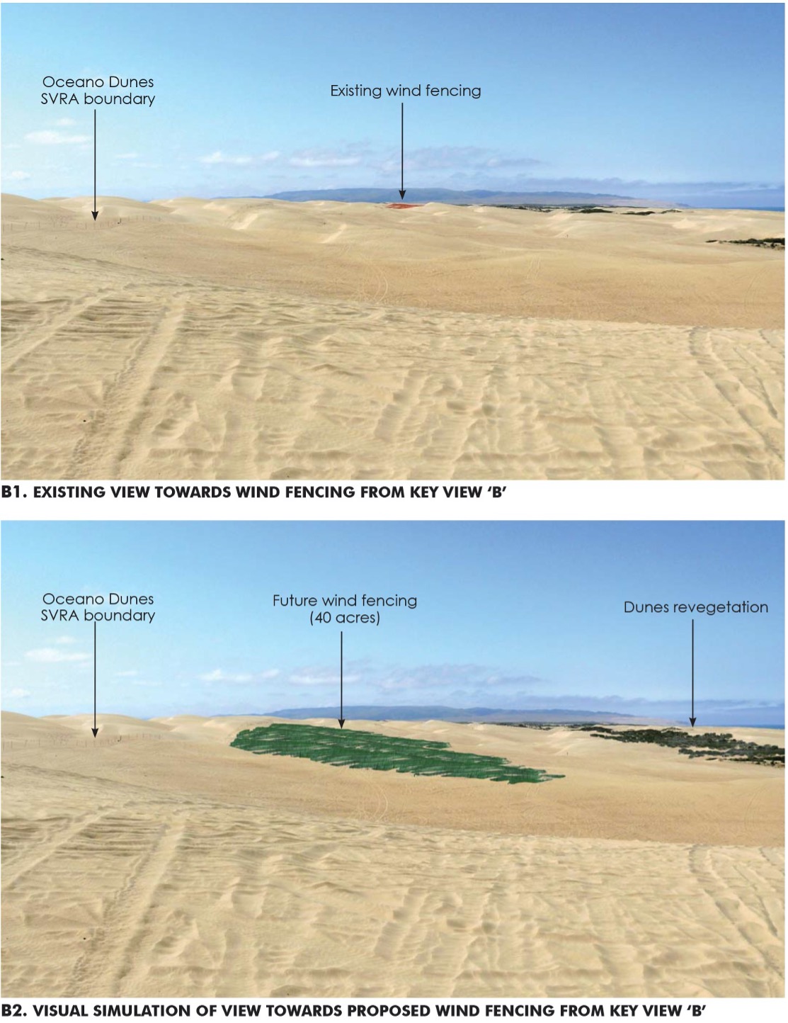 Examples of Visual Simulations of Oceano Dunes Completed by Oasis